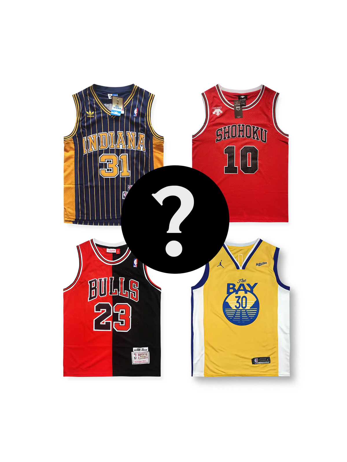 Mystery basketball jersey pack blind box, vintage basketball shirt福袋