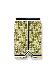 細ストライプカモフラージュ バスケットボールショーツ – 五分丈