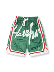 速乾バスケットボールショーツ 五分丈