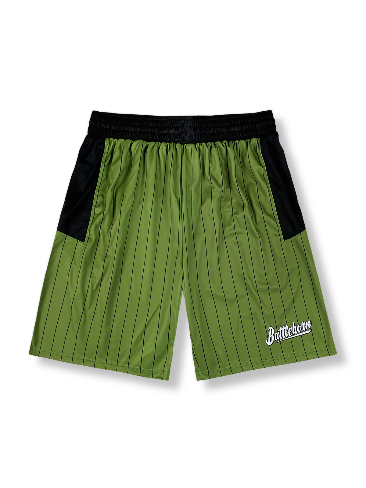  ストリートバスケットボール 速乾ストライプショーツ 5分丈