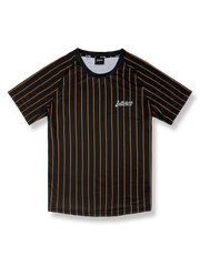 ストリートバスケットボール ピンストライプ トレーニング速乾Tシャツ