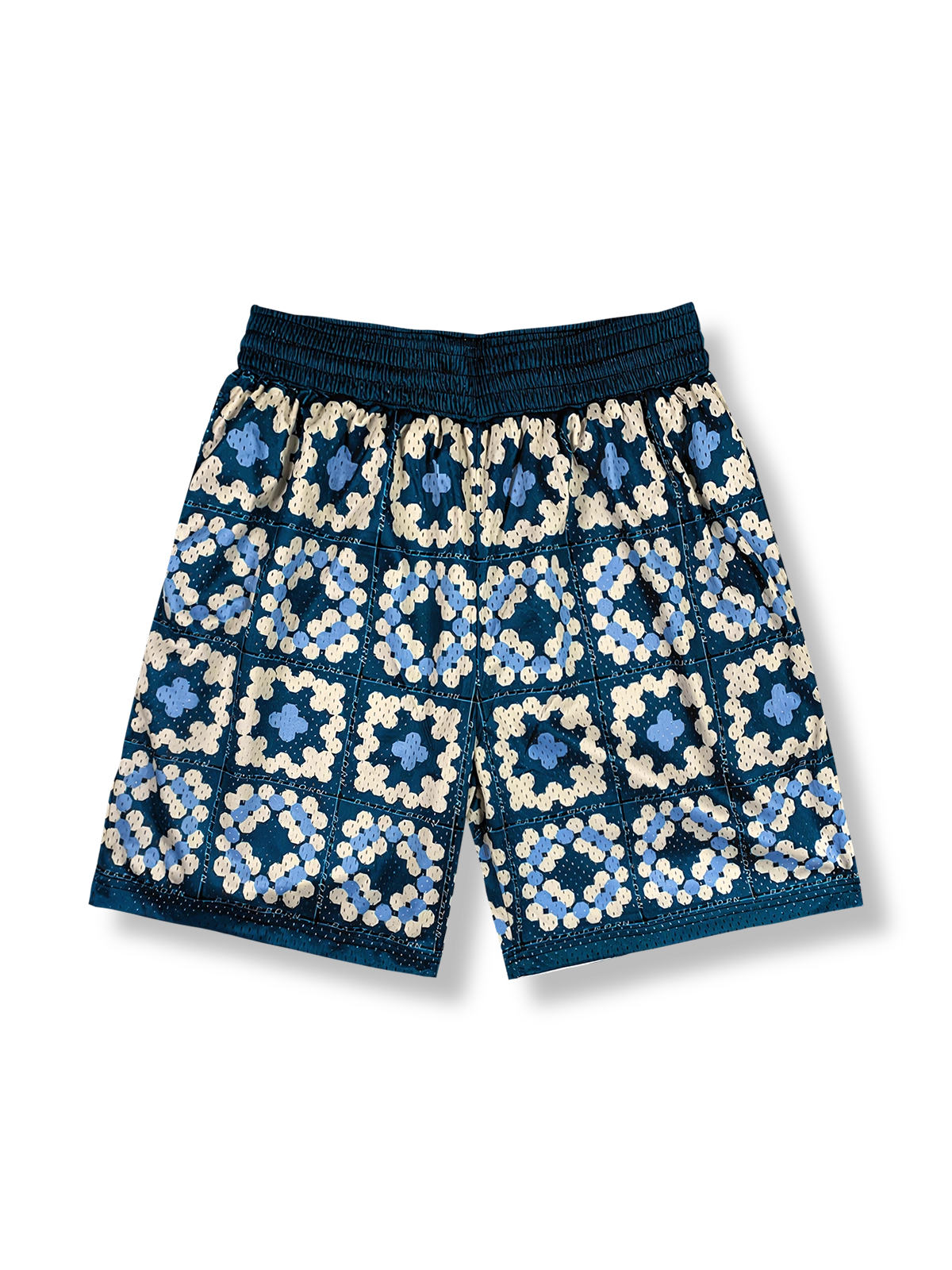 トーテムプリント 四分丈ショーツ