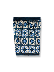 トーテムプリント 四分丈ショーツ