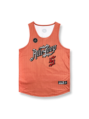 ヴィンテージ配色速乾バスケットボールジャージ